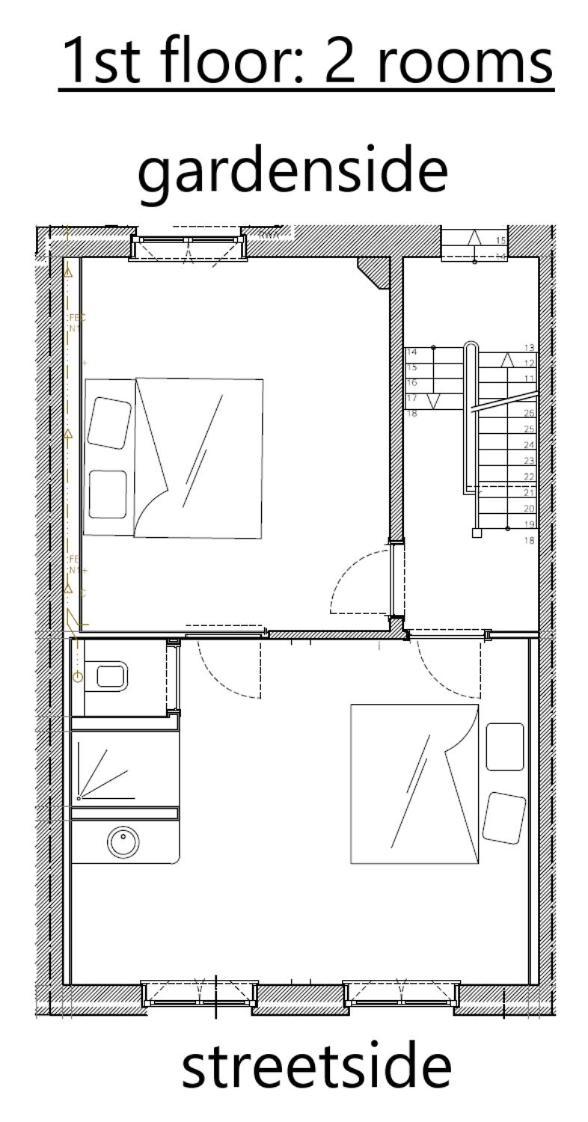 Apartmán Werf72 - Bruggy Pokoj fotografie